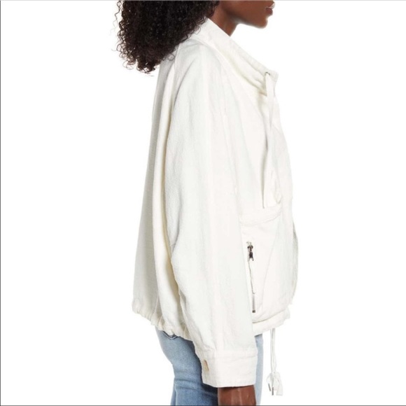 Blank NYC White Linen Utility Jacket Sz S - Picture 3 of 15